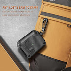 Airpods Pro (2Nd/1St Gen, 2023/2022/2019) Case with Auto Secure Lock, Compatible with Airpods Pro 2 (Usb-C/Lightning Cable)