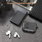 Airpods Pro (2Nd/1St Gen, 2023/2022/2019) Case with Auto Secure Lock, Compatible with Airpods Pro 2 (Usb-C/Lightning Cable)